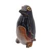 Image 2 : Handcarved Water Buffalo Horn Penguin Netsuke (CLB-365)