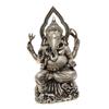 Vintage Ganesh Bronze Nickel Statue  (ANT-695)