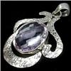 89ct Huge Luxury Top Pink Amethyst Sterling Pendant   (JEW-1852)