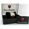 Image 3 : New Lamborghini Swiss Movement Tank Style18k/SS Watch Retail $2495 (WAT-161)