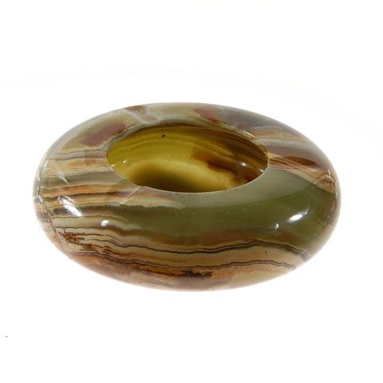 Rare Dark Green Jade Ashtray (DEC122)