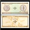 Image 1 : 1985 Cuba 1 Peso Foreign Exchange Crisp Uncirculated Note RARE Series D (CUR-05962)