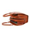 Image 3 : Ladies Brown Ostrich Hide Skin Handbag  (ACT-057)