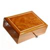 Image 2 : Inlaid Burl Box Handmade Rare Afzelia INVEST (DEC-084)