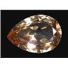 Image 1 : 13.78ct Perfect Imperial Topaz Pear Unheated Appraisal Estimate $34450 (GEM-19805)