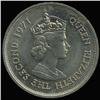 1971 Maritius Elizabeth 2 Rupee BU MS64+ (COI-6956)