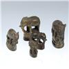 Image 1 : Opium Weight Set Bronze 5 Pieces Elephant (ANT-119)