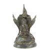 Antique Brass Thai Lanna Buddha Naga (ANT-328)