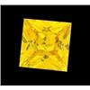 4.08ct Yellow Square Cut Lab Created Diamond (GEM-22358A)
