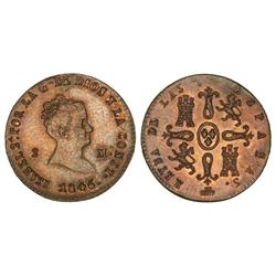 2 Maravedís. 1846. SEGOVIA. Cal-558. EBC/EBC+. 