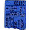 Image 1 : Fillmore East Stub Jeff Beck