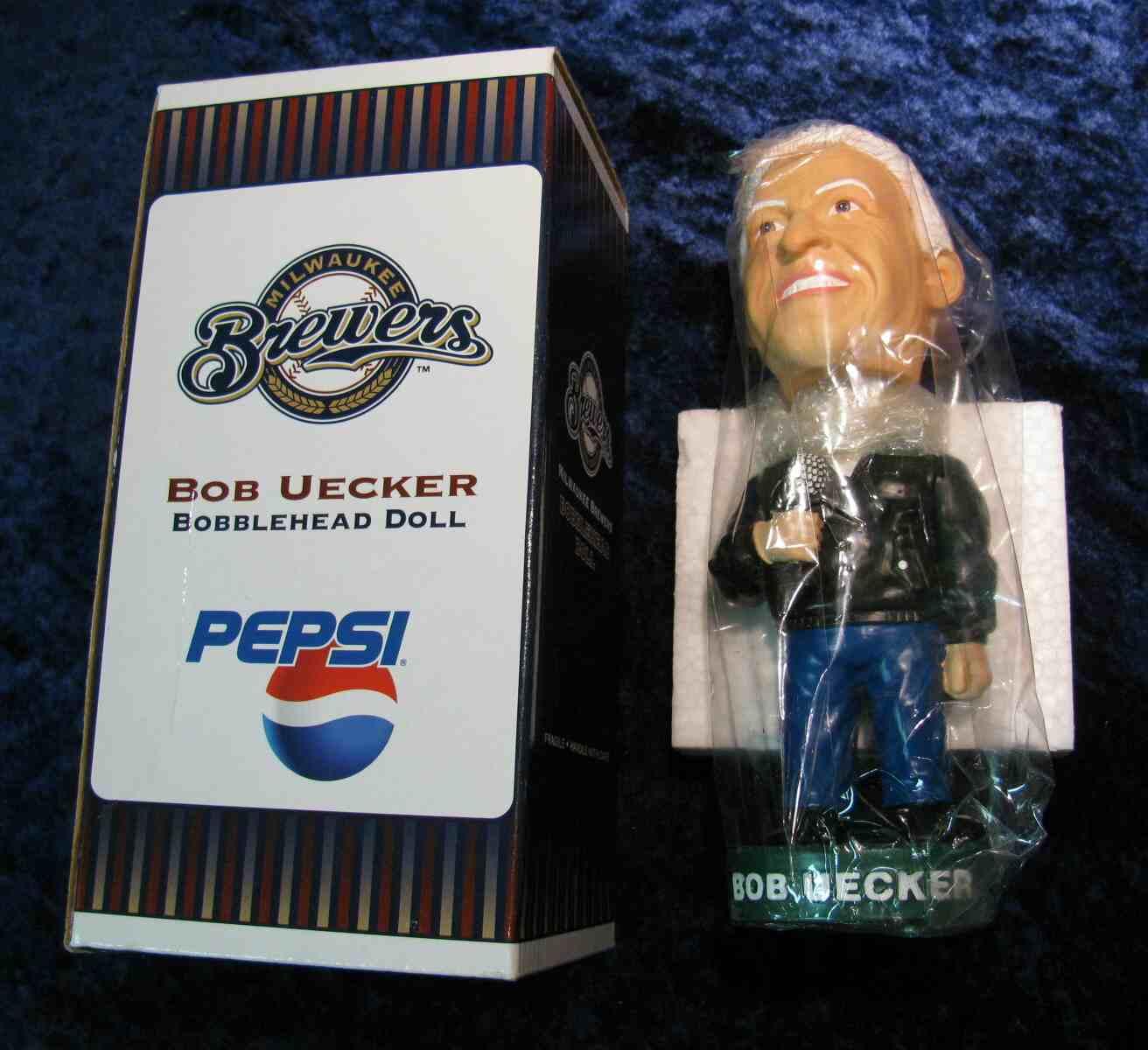 164. Milwaukee Brewers Bob Uecker Bobblehead