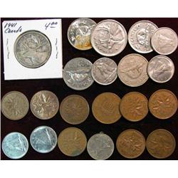 818. $1.13 Face Canada & 1941 Silver Canadian Quarter.