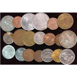 820. (20) Mixed Foreign Coins.