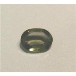 469. 0.35 Carat Green Tourmaline Precious Stone. Faceted.