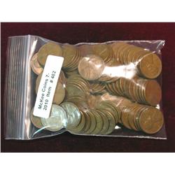 482. (100) Mixed and unsorted Old Wheat Cents.