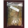 Image 1 : 485. (100) Mixed and unsorted Old Wheat Cents.