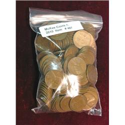 487. (162) Mixed and unsorted Old Wheat Cents.