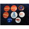 Image 1 : 495. 8 Pinbacks including Iowa Political.