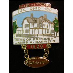 499. 1980 Mentor Ohio "Home of President James A. Garfield"