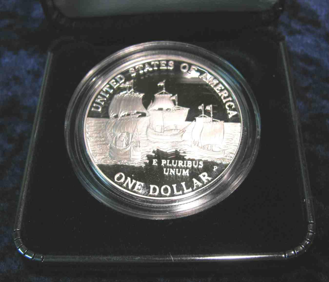 1599. 16072007 Founding Jamestown Commemorative Silver