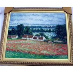 MONET "View From the Hillside"