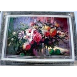 SCHOLFIELD "FLORALS V" RARE GICLEE