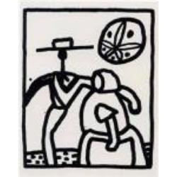 Haring "Kutztown" Original Silkscreen