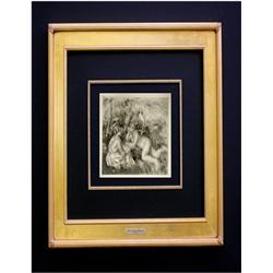 "Baigneuses" by  Pierre-Auguste Renoir 