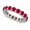 Image 1 : 4.30 Ct Ruby Diamond Ring 14Kw