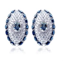 Garnet & Diamond Ring 5.95ct Garnet w/ .15ctw Dia