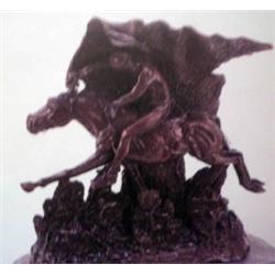 "GOLFER " BY KEEN MINT BRONZE SCULPTURE