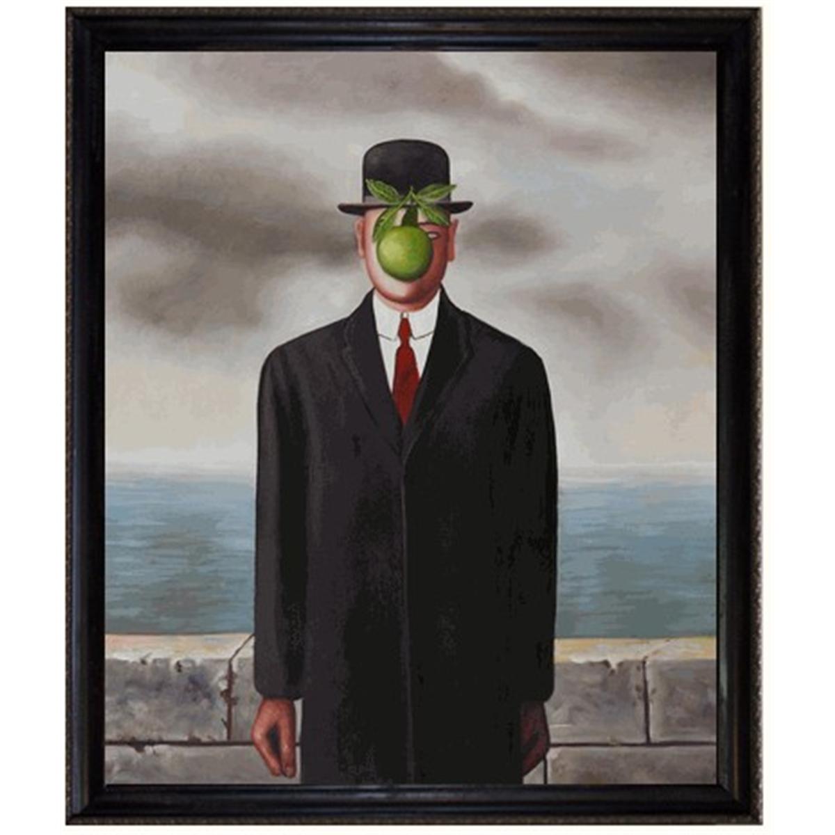 Magritte The Son of Man Oil Painting Magritte The Son of Man Oil Painting