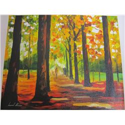 "Autumns Music"  by Leonid Afremov