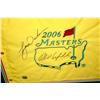 Image 2 : Framed Signed 2006 Masters Flag