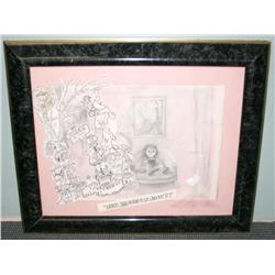 Charcoal Etching by Cynthia Smith - Neun