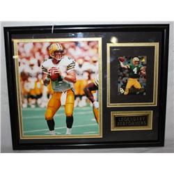 Framed Photo of Brett Favre 13" x 10"
