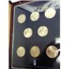 Image 2 : 2008 US Presidential Dollar Set (UNC) 8 Coins