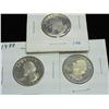 1987-S, 88-S & 89-S Wash. Quarters (Proof)