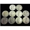 Image 2 : 10 Assorted Mercury Dimes