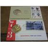Image 1 : 2 US Mint FDC's With Medals (1973 & 75) Bicenten.