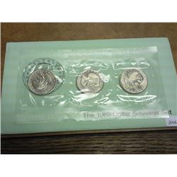 1980 SBA P/D/S Dollar Souvenir Set (UNC)