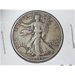 1943 Walking Liberty Half Dollar