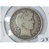 Image 1 : 1908 Barber Half Dollar (VG)