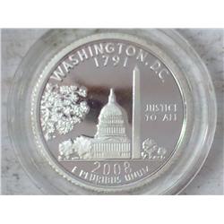 2008 Washington DC Quarter (Copy) Proof