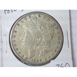 1890-S Morgan Silver Dollar