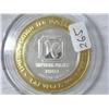 Image 2 : Imperial Palace 2003 $10 Gaming Token (Silver) UNC