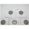 Image 1 : Lot of 5 Buffalo Nickels Coins