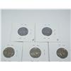 Image 2 : Lot of 5 Buffalo Nickels Coins