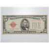 Image 1 : 1928 $5 Red Seal U.S. Note